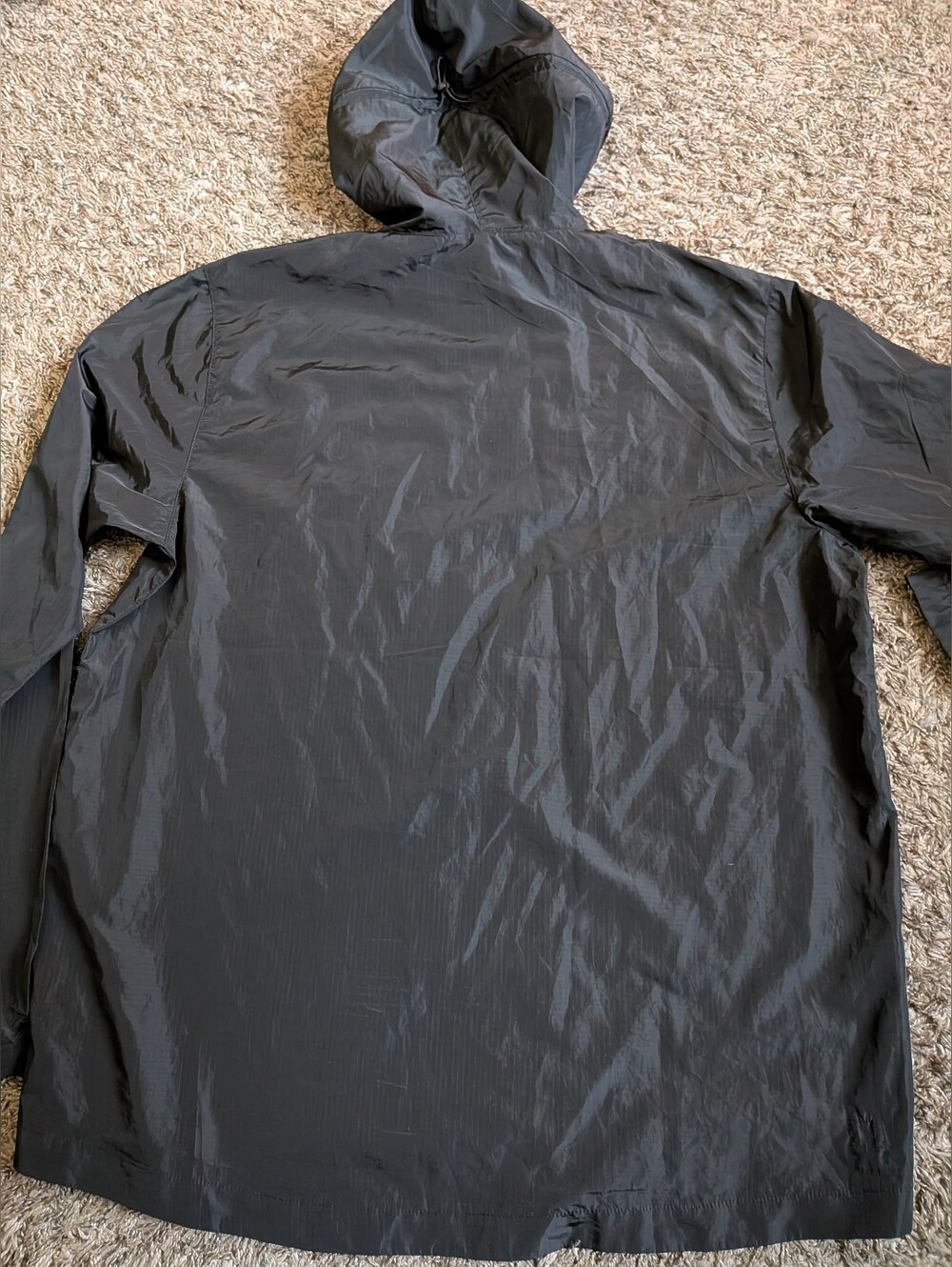 Vuori Daybreak Black Windbreaker Lightweight Cutwater Athletic Jacket Men's XL - Picture 7 of 8